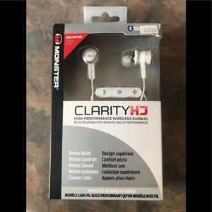 Monster Clarity HD Wireless Earbuds